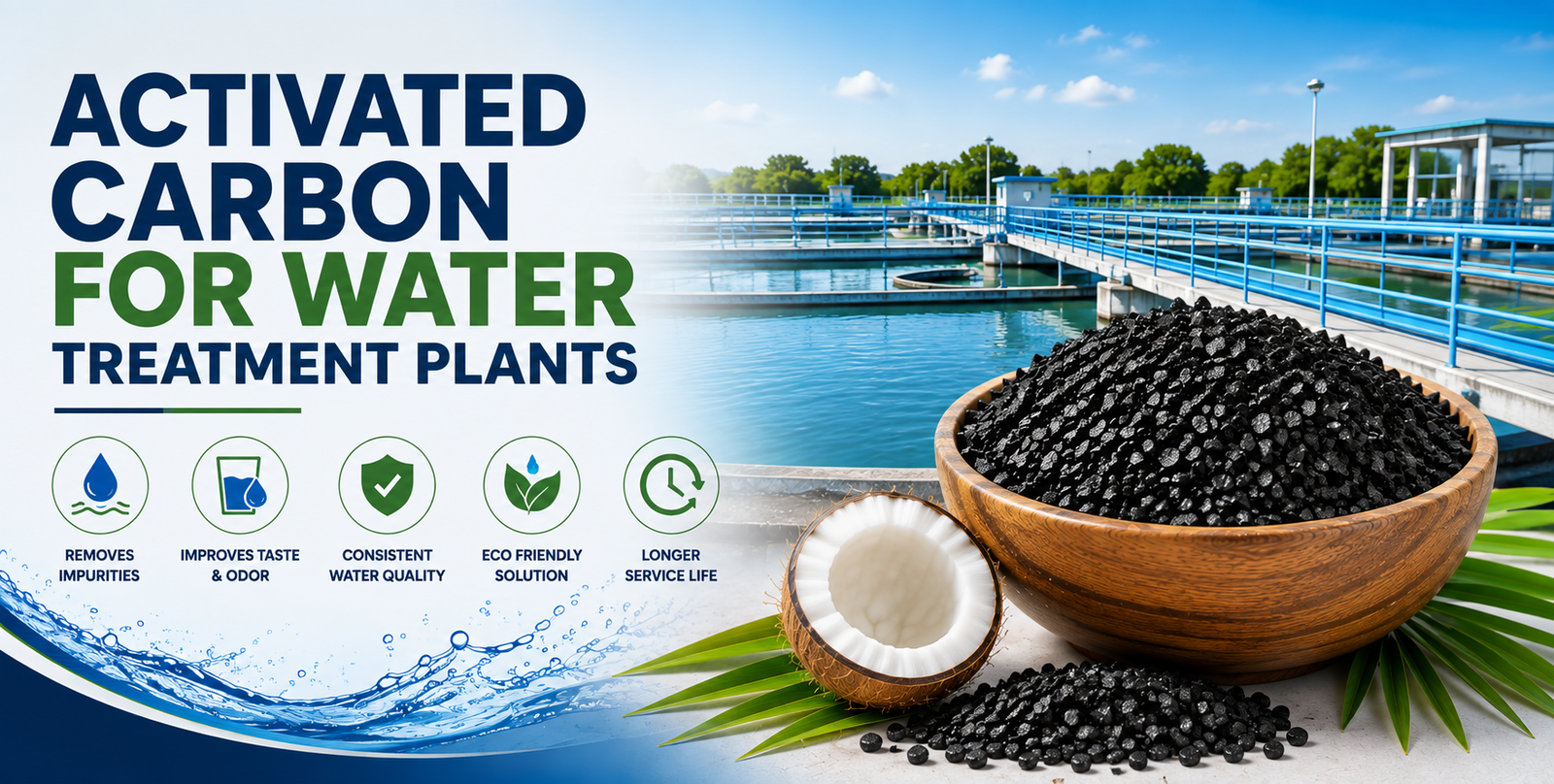 Activated Carbon Supplier for Water Treatment Plants: Choosing the Right Partner for Water Purification