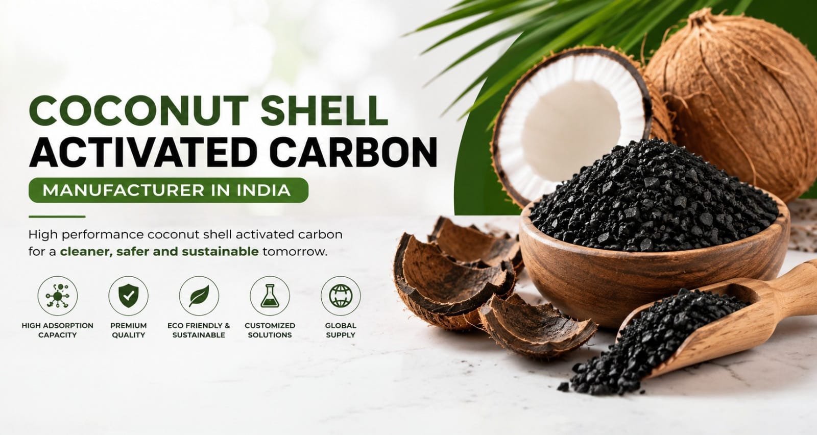 Coconut Shell Activated Carbon Manufacturer in India: Why Global Industries Choose Premium Quality Solutions